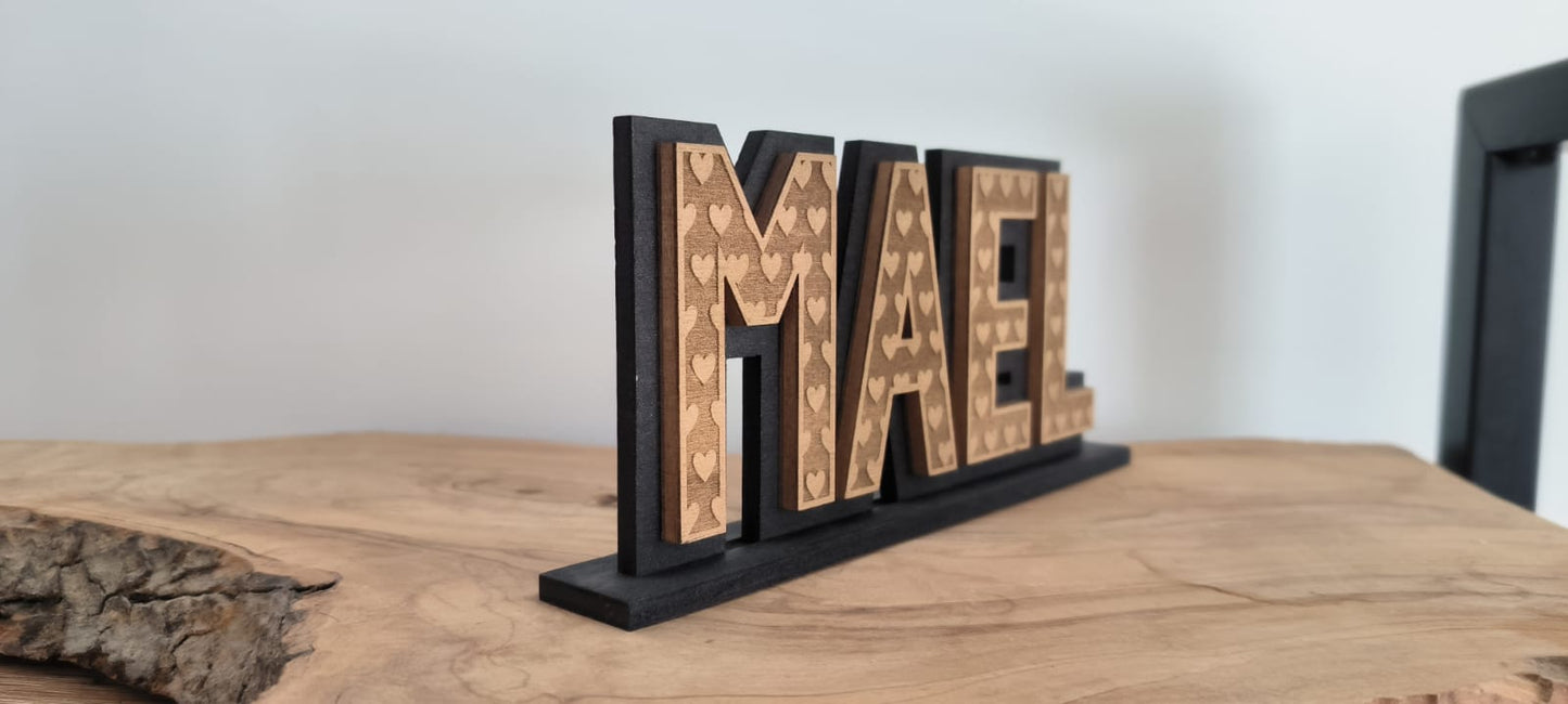 Prénom Design Cœur