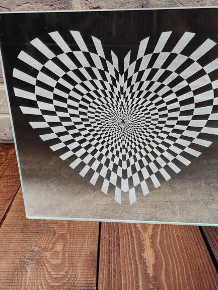 Miroir - Cœur hypnotique